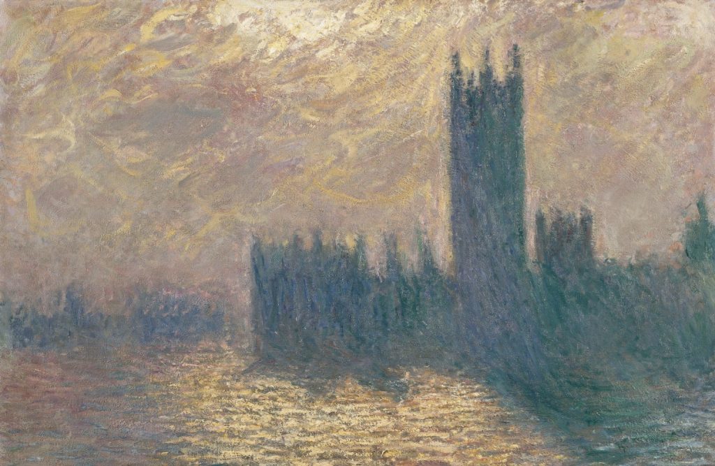Claude Monet, Le Parlement, ciel orageux, 1904 (Palais des Beaux-Arts de Lille)