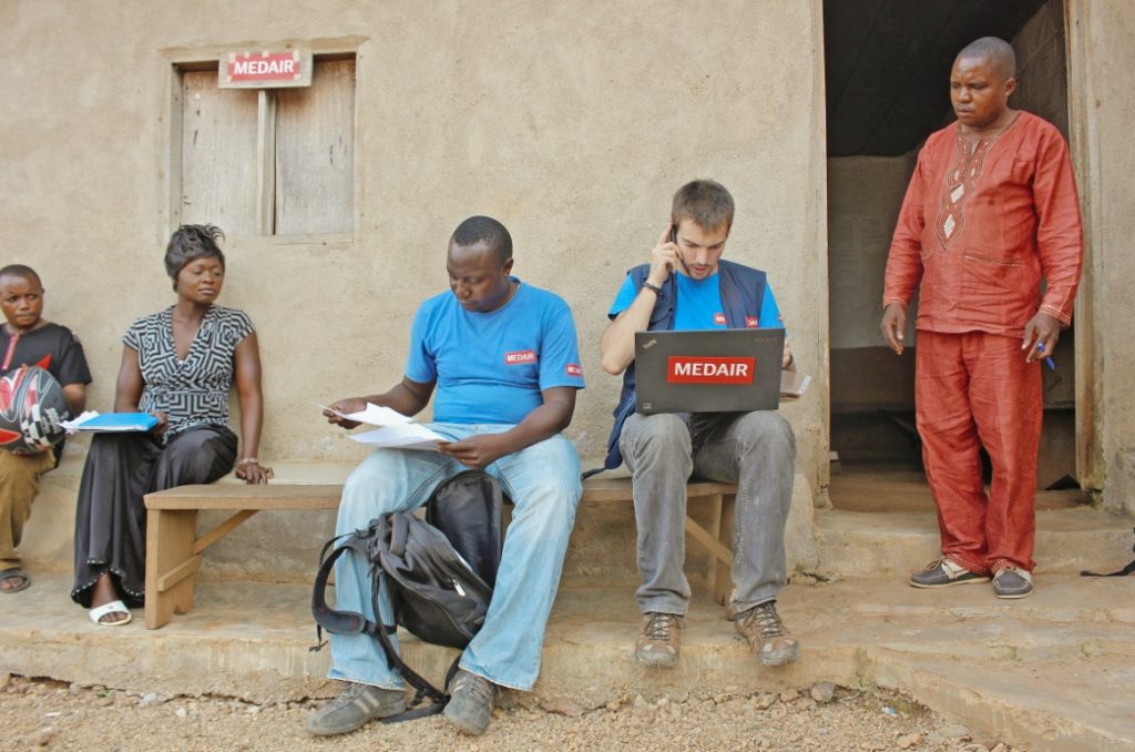 Medair collabora a progetti legati all'uso dell'acqua in Congo