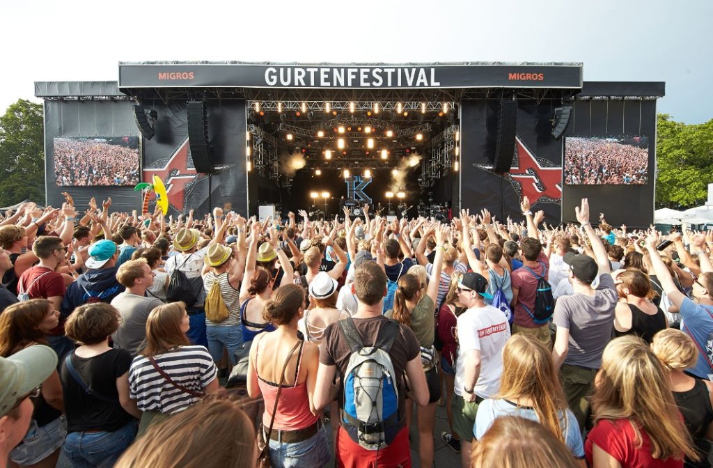Il Gurten Festival è uno dei festival sostenuti da M-Budget