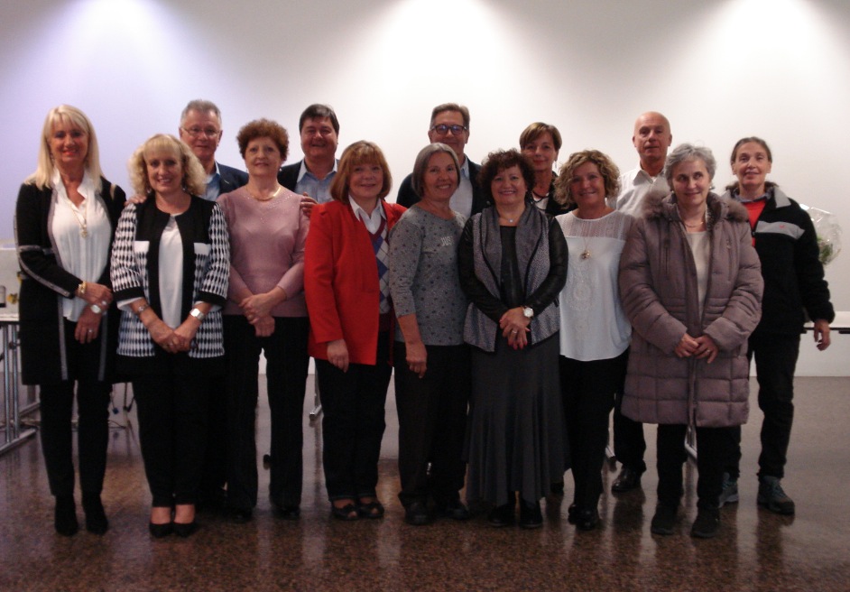 Da sin: V. Ciresa, I. Rochira, D. Culap,  M.P. Spagnoli, M. Daveti, P.M. De Silvestri, V. Braga, B. Daniel, S. Blanco Blanco, G. Maggetti, E. Pignataro, R. Bellini, N. De Ritz, V. Zanti. (Assenti: N. Fanaro, R. Barbaro, G. Geraci, V. Leoni, R. Freitas, M. Bailao Nunes Barreiros)