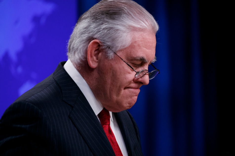 Rex Tillerson: una diversa visione dei rapporti con l’Iran è il pretesto per il suo allontanamento (Keystone)