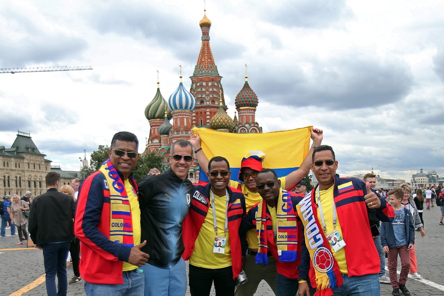 La piazza del Cremlino è un punto di incontro (Keystone)
