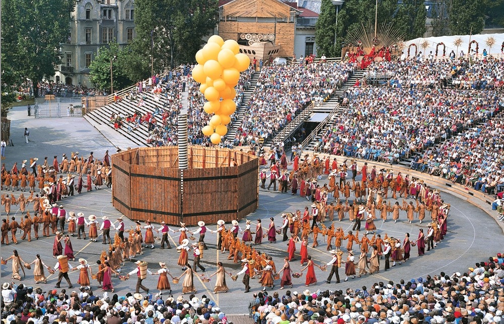 Una foto dell'edizione 1977 (fetedesvignerons.ch)