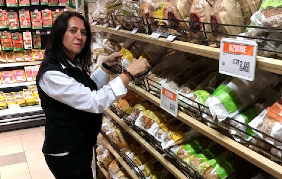 Romina Favale, Gerente della filiale Migros di Paradiso