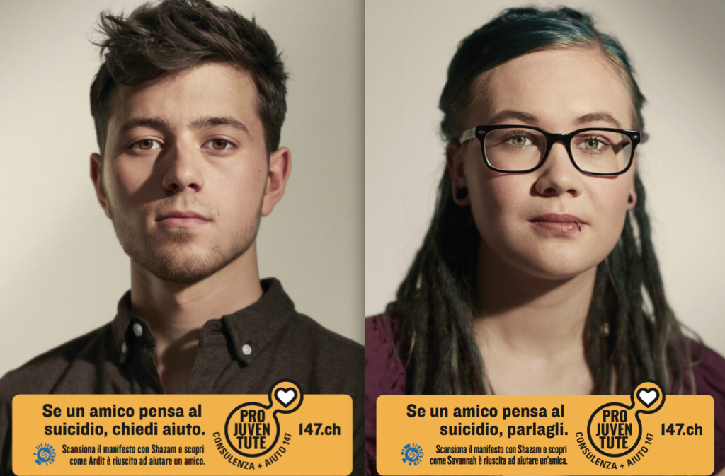 Due dei cinque ragazzi scelti come volto della campagna di Pro Juventute: ognuno ha raccontato la propria esperienza in un video (Pro Juventute)