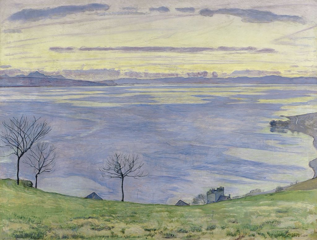Ferdinand Hodler, Abend am Genfersee, 1895 (Kunsthaus Zurigo)