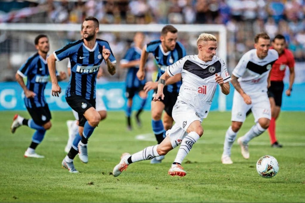 Un momento durante l’amichevole Lugano-Inter di due domeniche fa, il 14 luglio (CdT - Putzu)