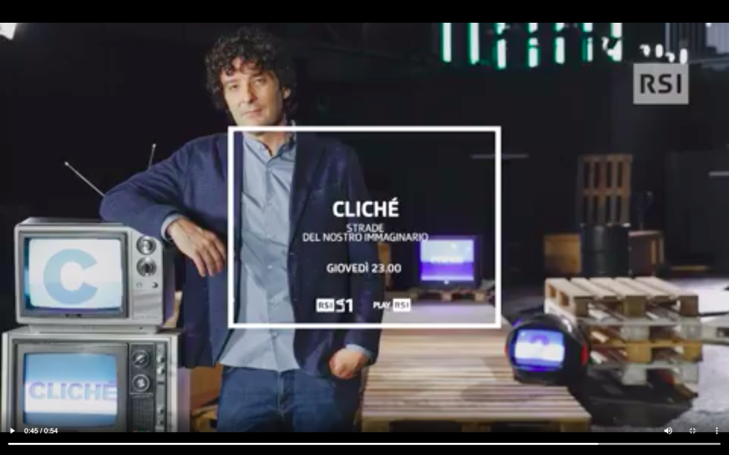 Fotogramma del trailer di lancio di Clichè (prima serie)
