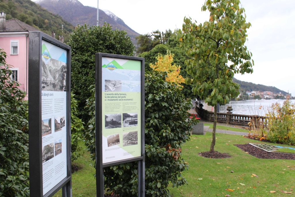 Pannelli didattici lungo il sentiero <i>Tra monti e lago</i> (E. Stampanoni)