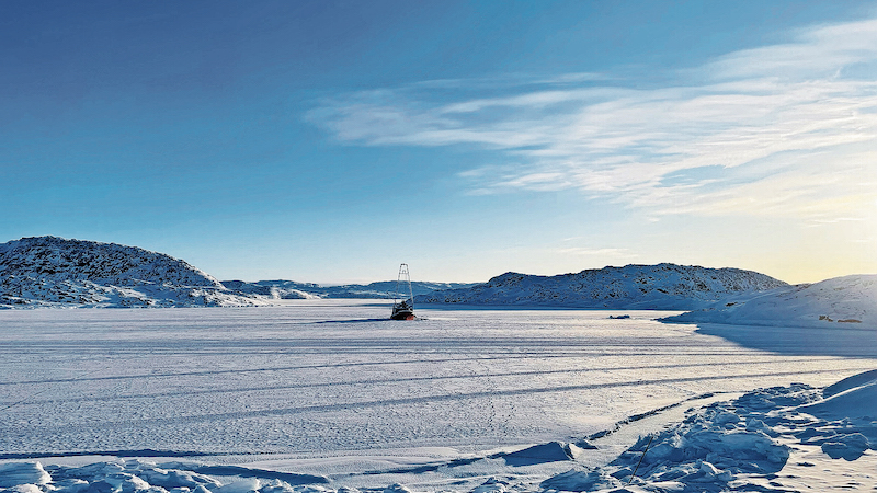 L’autore ha lavorato a questa storia durante un’esperienza «estrema» tra i ghiacci, scelta per uscire da una profonda crisi creativa (foto di Flavio Stroppini)