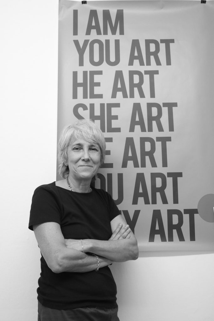 Primo piano della direttrice artistica del FIT Paola Tripoli (Foto di Giorgio Thoeni)