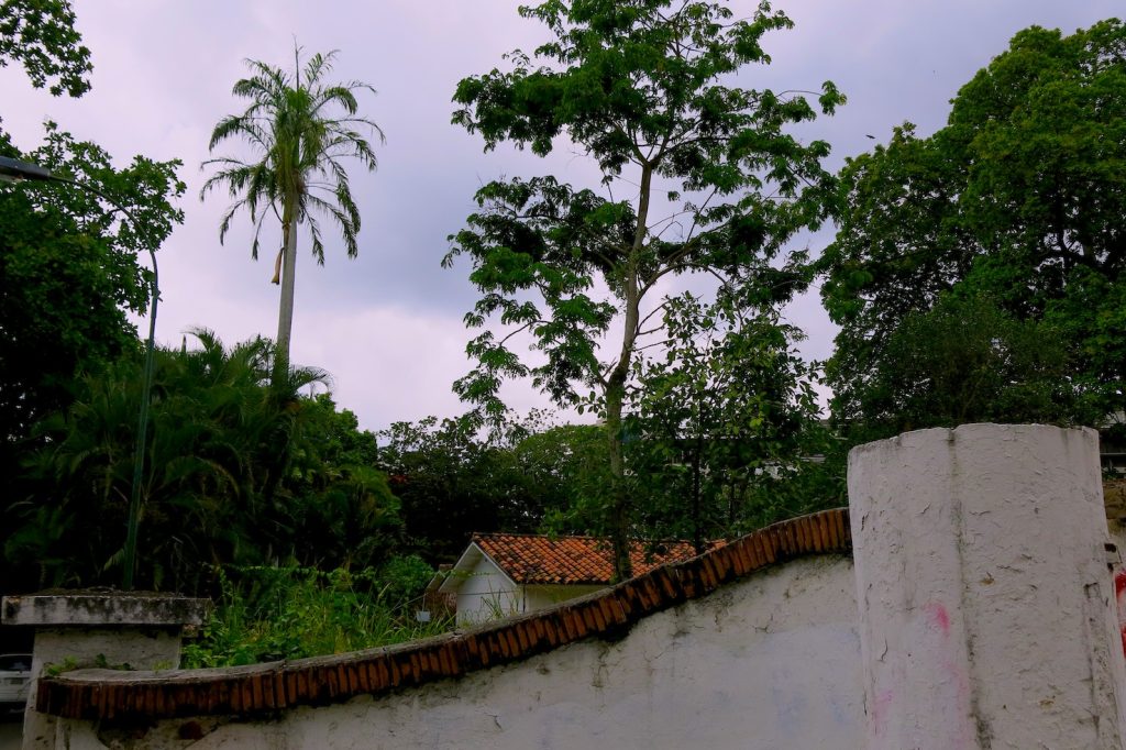 Esterno di villa, zona residenziale ai confini dell’est di Caracas, quartiere abitato soprattutto da militari di alto grado