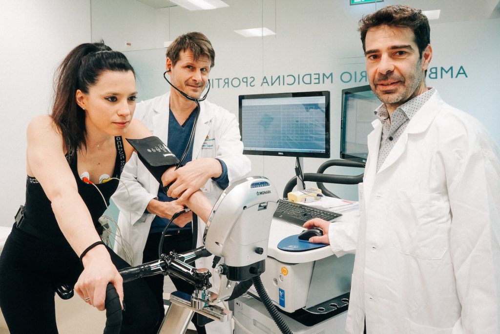 Il medico sportivo Bruno Capelli e il dottor Patrick Siragusa. (Vincenzo Cammarata)