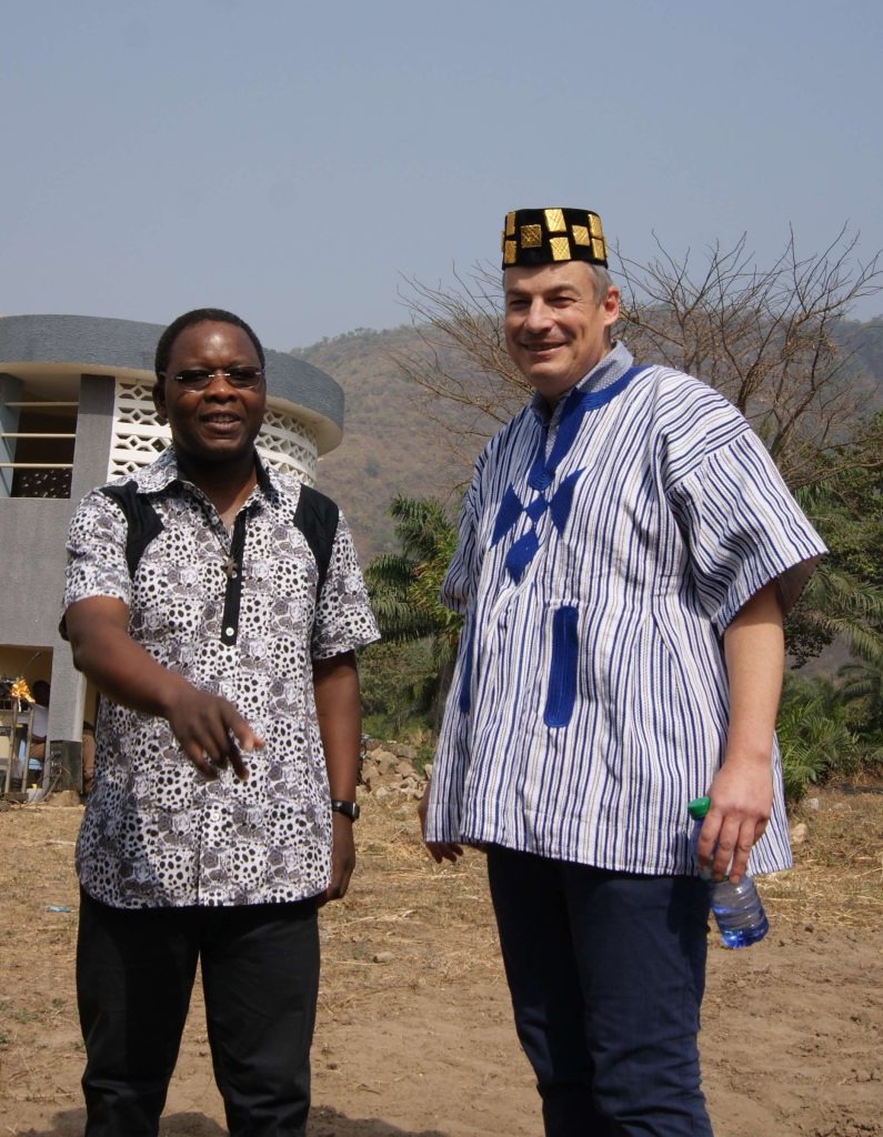 Don Valentino e il dottor Francesco Marbach