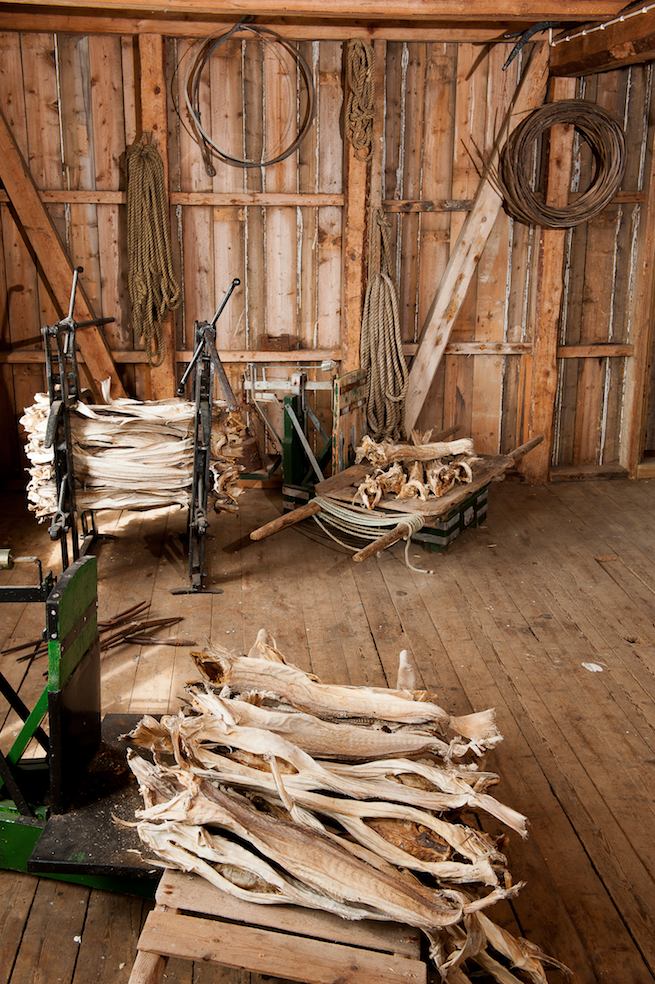 Museo dello stoccafisso nel villaggio di Å, isola Moskenes