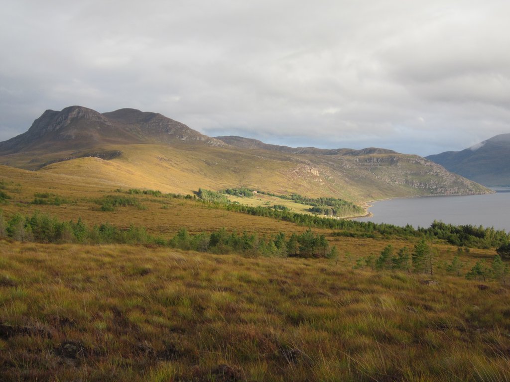 Vista sul Ben Ghobhlach e l’entroterra
