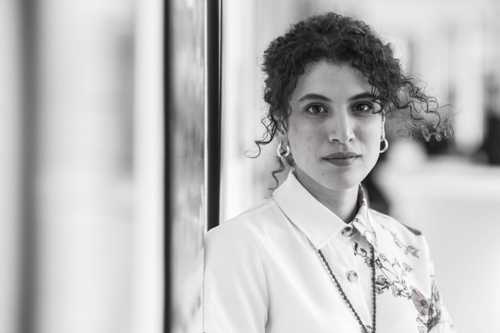 Zahraa Ghandour è nata nel 1971 a Baghdad (Samuel Golay)