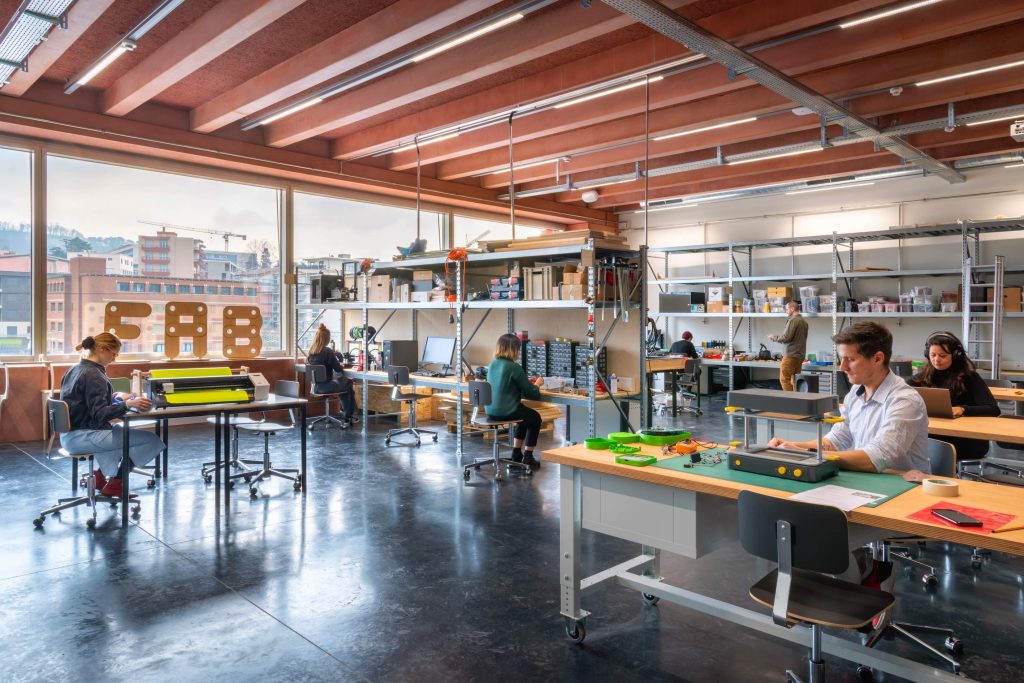 Il Fab Lab nel nuovo stabile SUPSI di Mendrisio