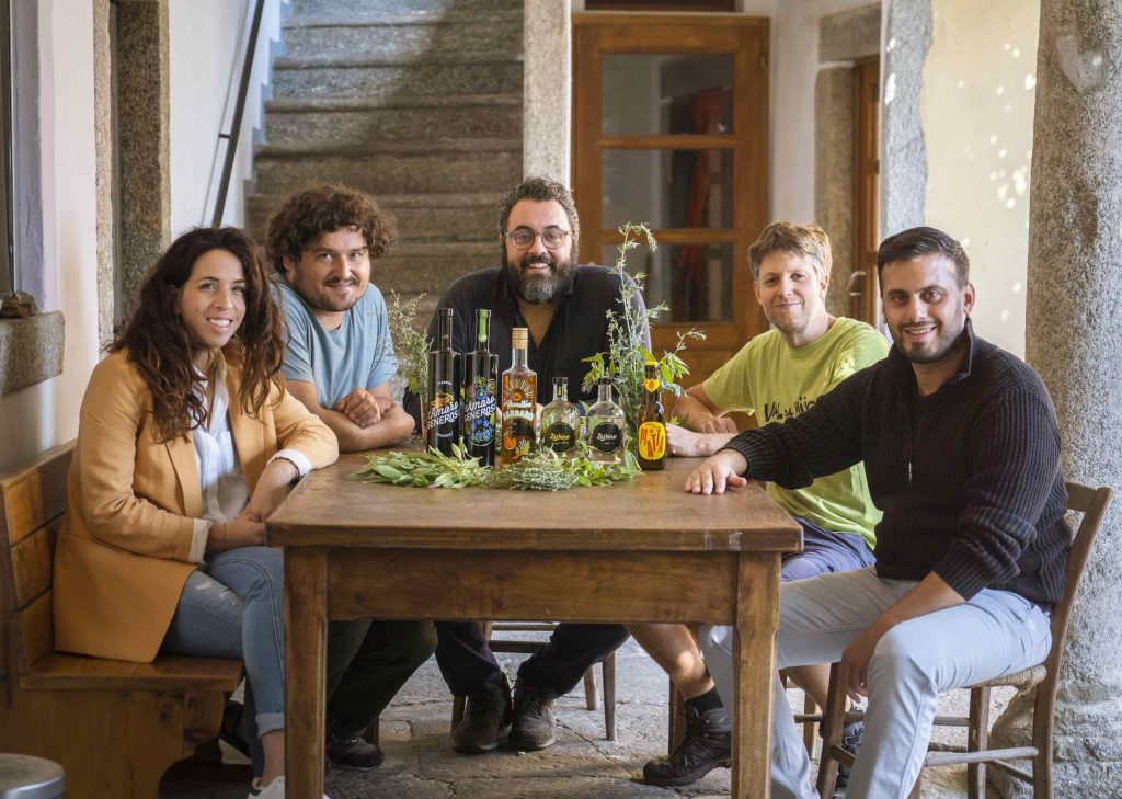 Carolina Valsangiacomo, Damiano Merzari, Rupen Nacaroglu, Martino Mombelli e Giona Meyer