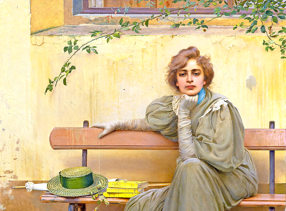 Sogni, Olio su Tela, 1896, Vittorio Matteo Corcos, Galleria Nazionale di Roma (Keystone)