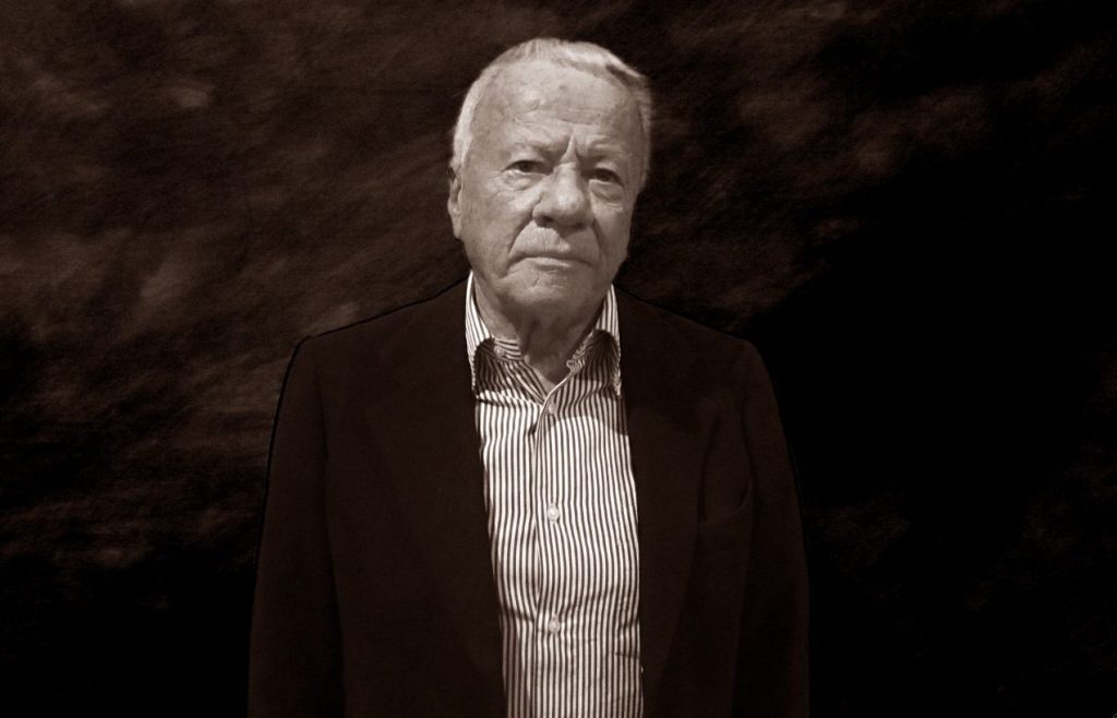 Il critico italiano Achille Bonito Oliva (Leonardo Cendamo)