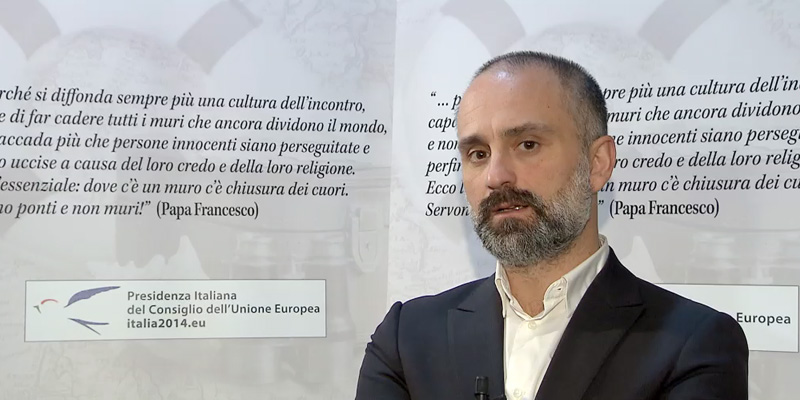 Il linguista romano Giuseppe Antonelli (italiano.rai.it)