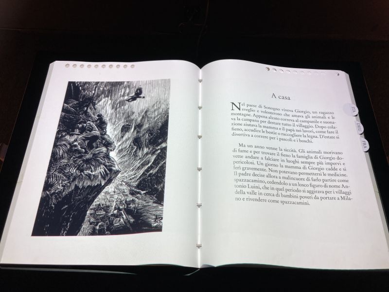 Il libro digitale sfogliabile con le illustrazioni di Hannes Binder (U. Wolf)