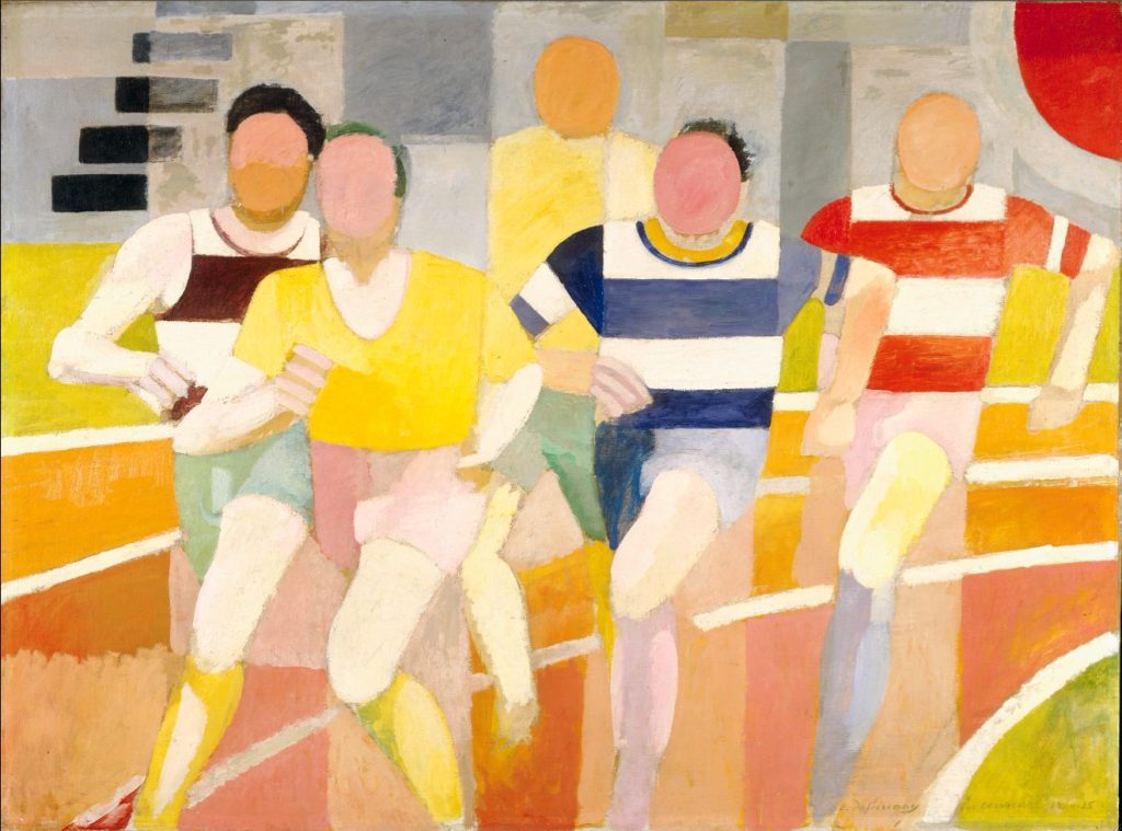 Robert Delaunay, «Les coureurs», 1924-1925 (Collezione privata)