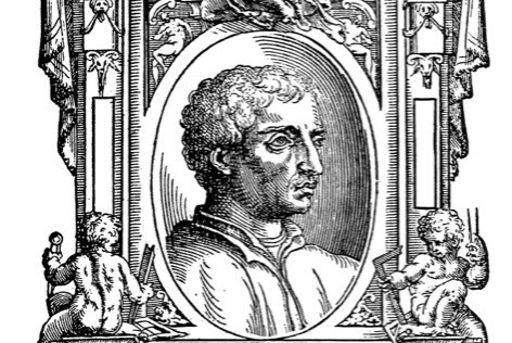 Leon Battista Alberti in un’incisione su rame del XVIII secolo (Keystone)