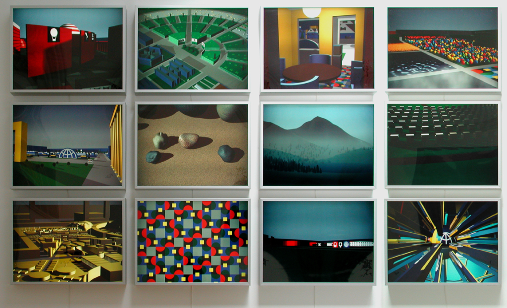 Matt Mullican, «Untitled (Computer Project)» (part.), 1989 Courtesy Mai 36 Galerie, Zurigo