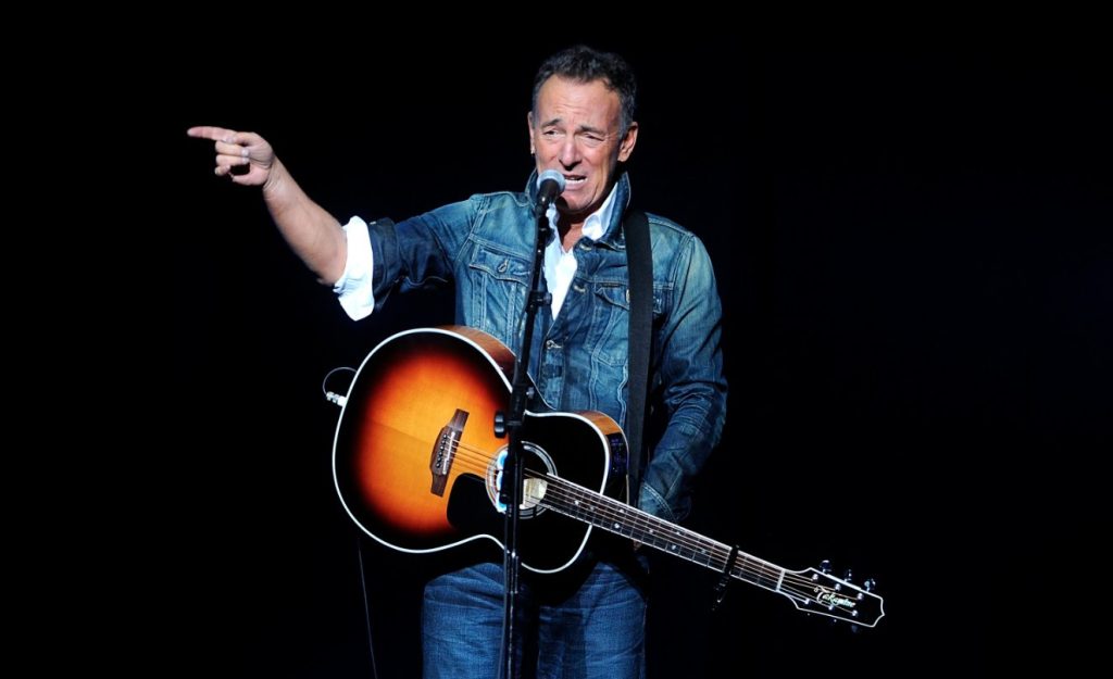 Il Boss durante un concerto di beneficenza a inizio novembre 2018 (Keystone)