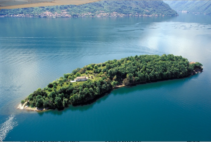 Una suggestiva immagine dell’Isola Comacina (Keystone)