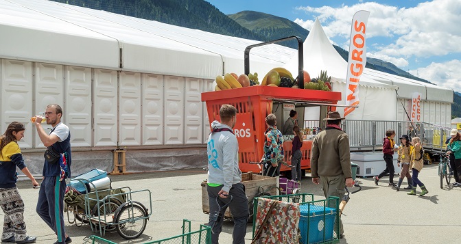 Migros Vallese era tra i tre principali sponsor dell'evento (Didier Ruef)