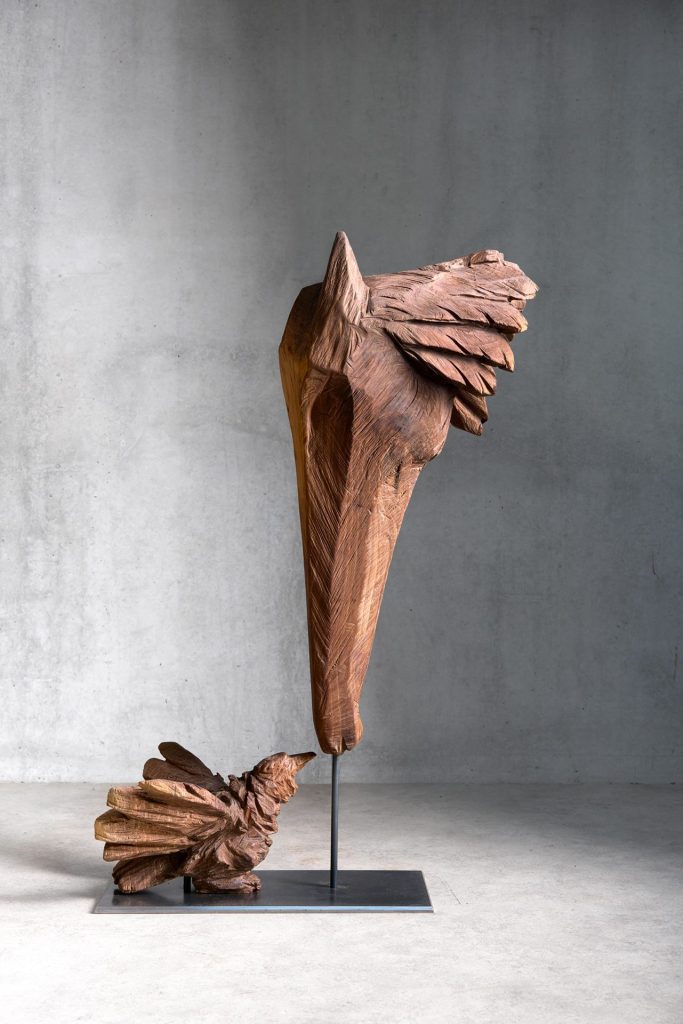 Una delle opere di Franz Canins che saranno esposte