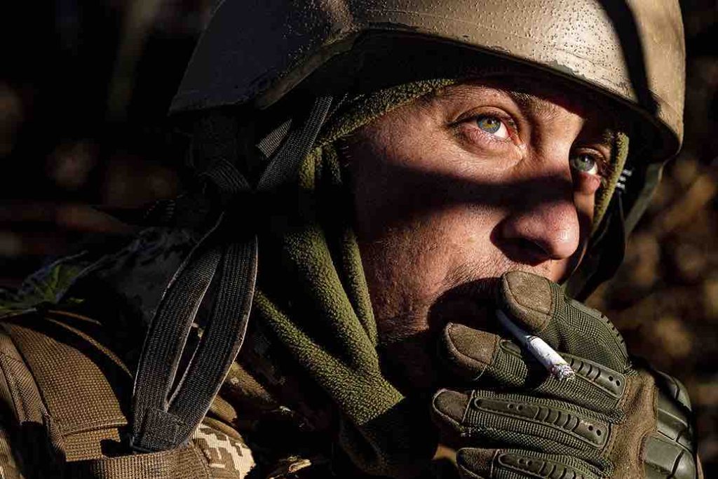 Soldato ucraino (Keystone)