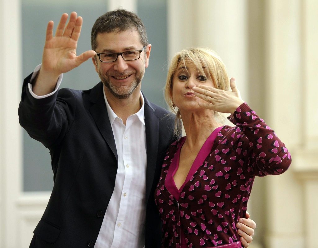 Fazio e Luciana Littizzetto nel 2014 (Keystone)