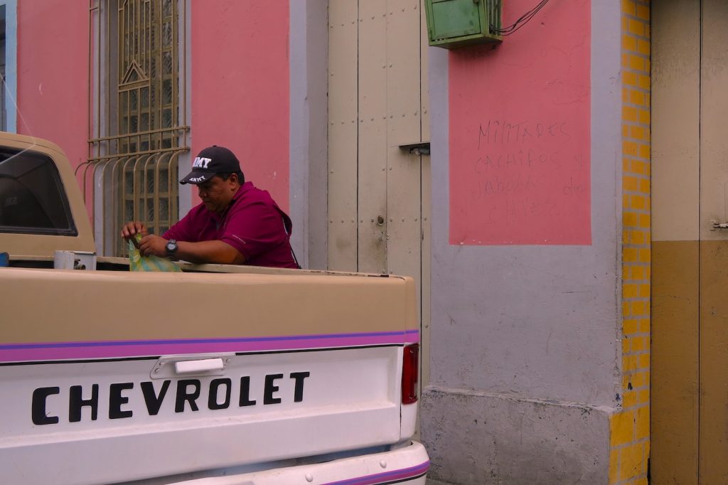 Quartiere La Candelaria, la parte della vecchia città coloniale ancora integra