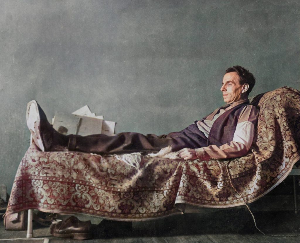 Louis-Ferdinand Céline ritratto durante la sua prigionia in Danimarca nel 1947 (Keystone)