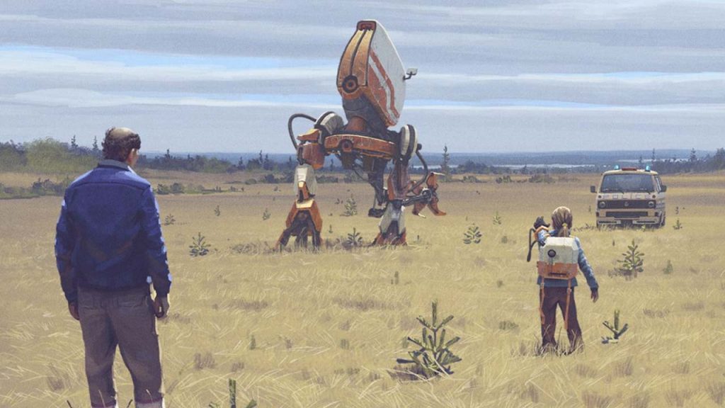 Dalla locandina di Tales of The Loop, nuova serie cult di Amazon