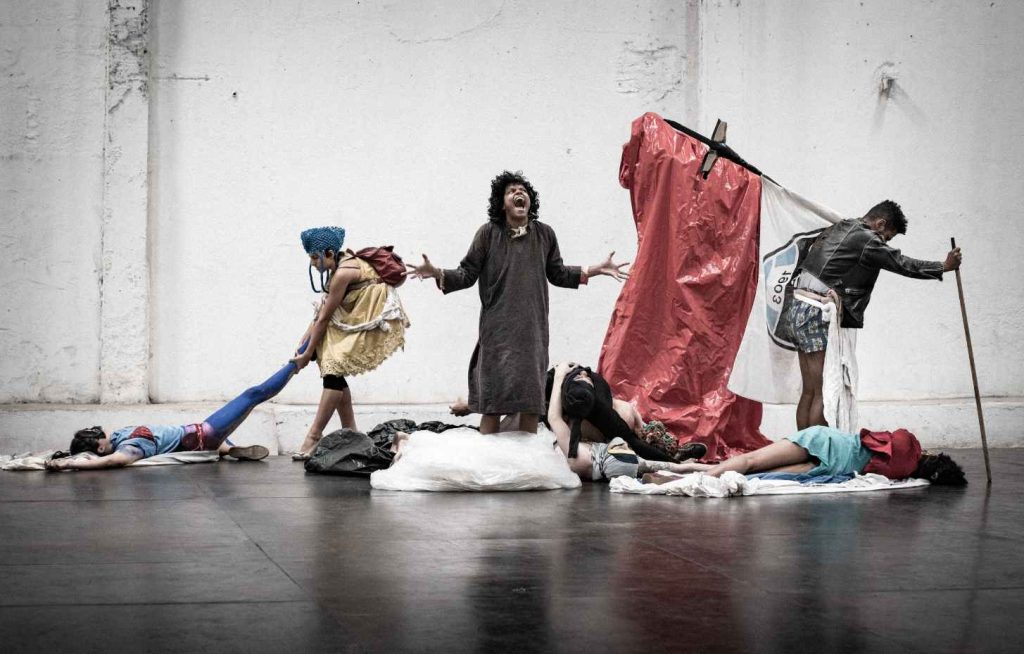 Un momento di «Fúria», della Compagnia brasiliana di Lia Rodrigues (Sammi Landweer)