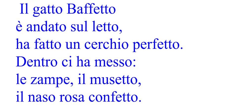 Un esempio di dettato (Mamma Titty/Facebook)