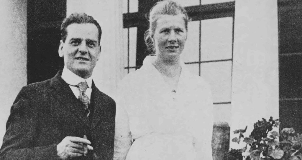 Gottlieb e Adele Duttweiler nei primi anni della loro lunga relazione (immagine del 1913) (Archiv MGB)