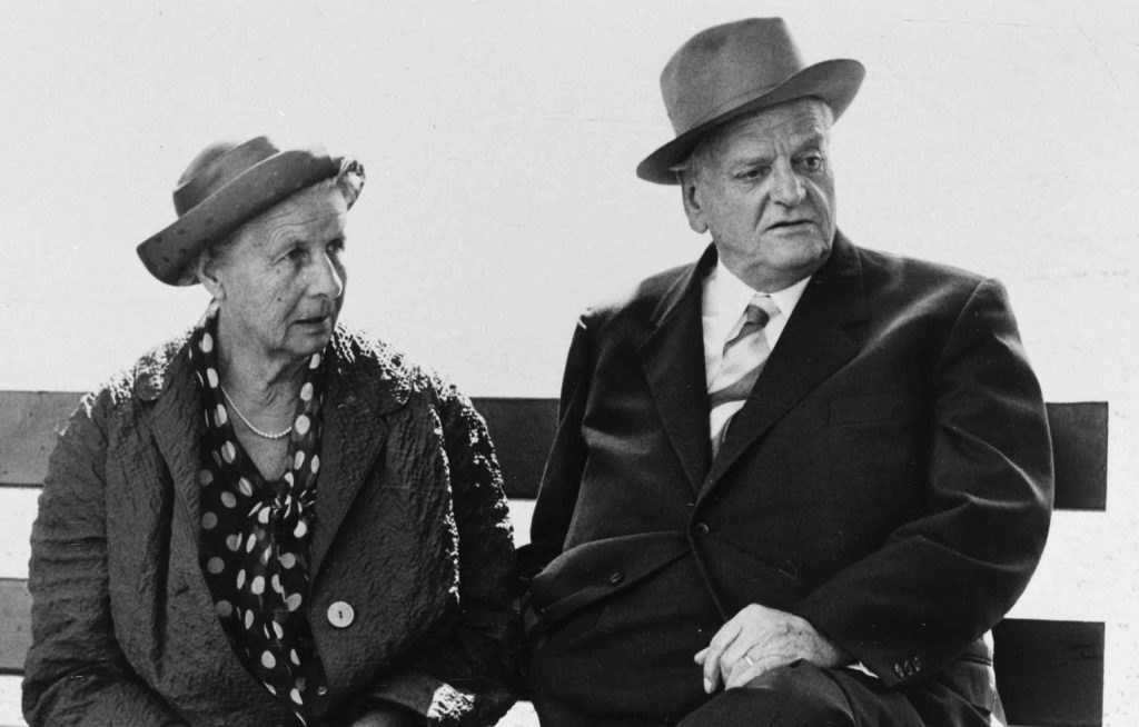 I due coniugi in un’immagine del 1958 (Archiv MGB)