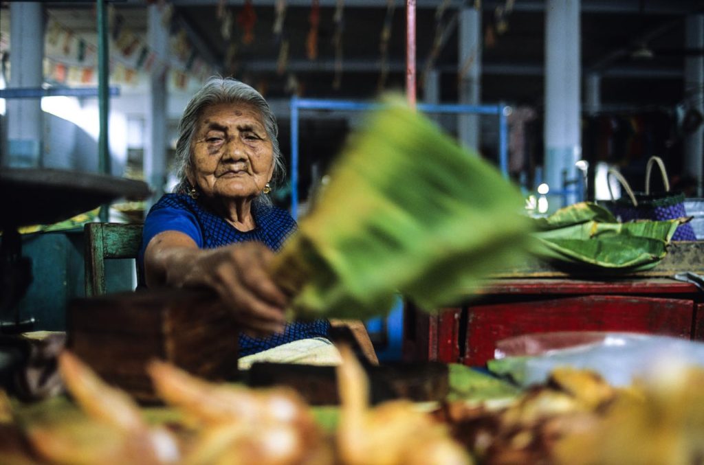 Tehuantepec, mercato di strada