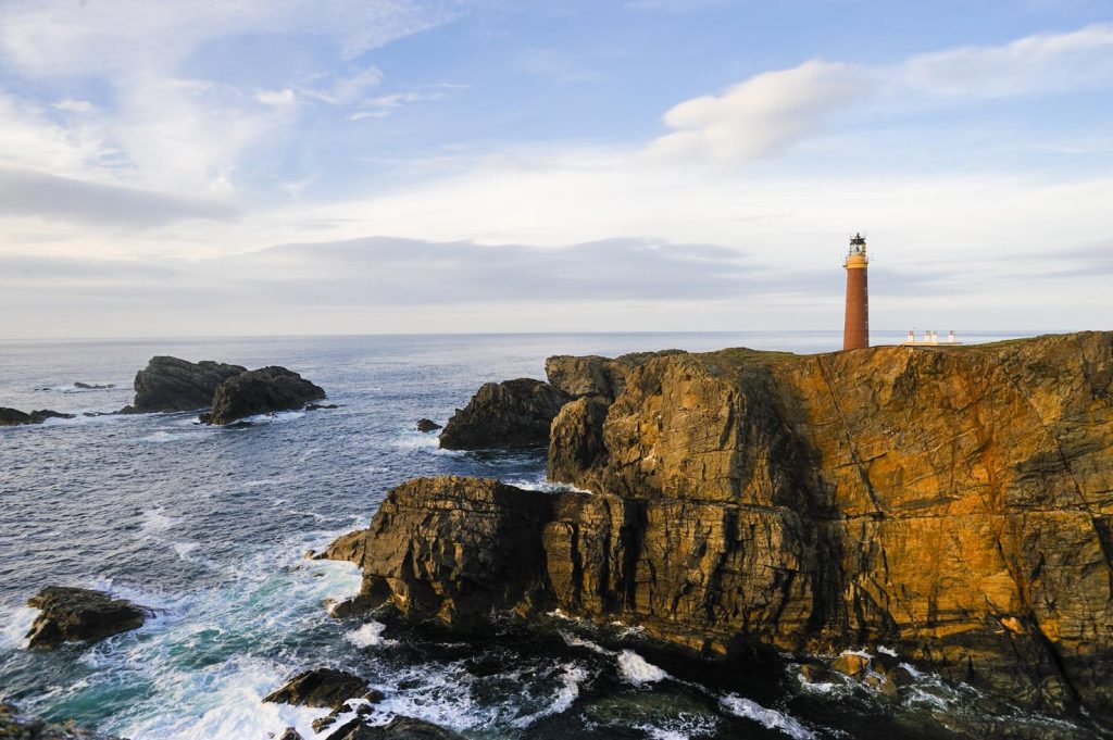 Il faro di Butt of Lewis, il punto più settentrionale delle Western Isles.