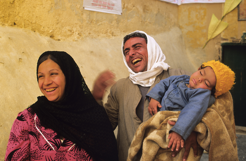 Pellegrini copti provenienti dall’Alto Egitto