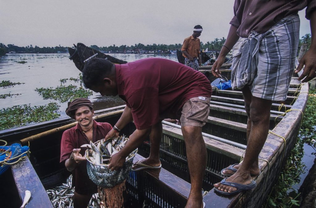 Pescatori nell’isola di Vypeen