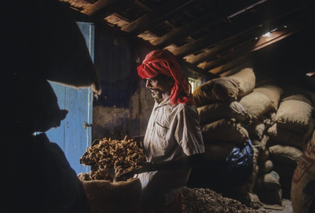 Matancherry’s Jew street, tradizionali magazzini utilizzati da secoli per il commercio di zenzero e altre spezie