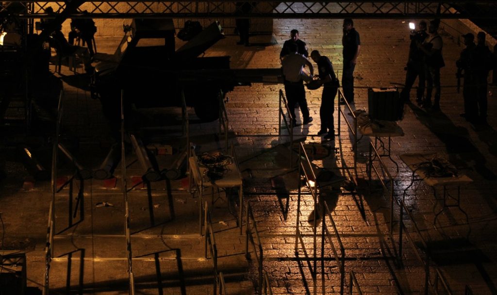 I dispositivi sono stati rimossi ma le proteste non si sono calmate. (Keystone)