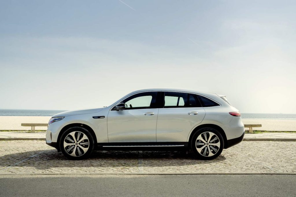 Il Suv elettrico EQC di Mercedes Benz